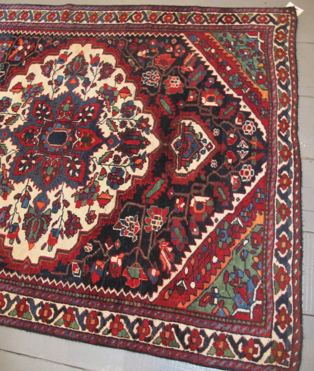 Enigmatic Persian Tribal Rug, Circa 1880, 2.09m x 1.34m View IV