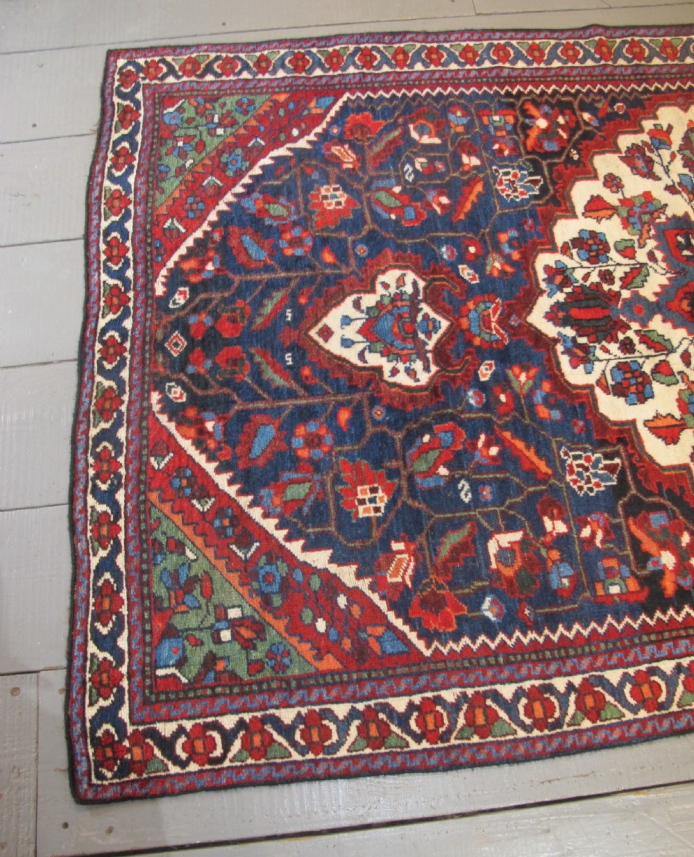 Enigmatic Persian Tribal Rug, Circa 1880, 2.09m x 1.34m View V