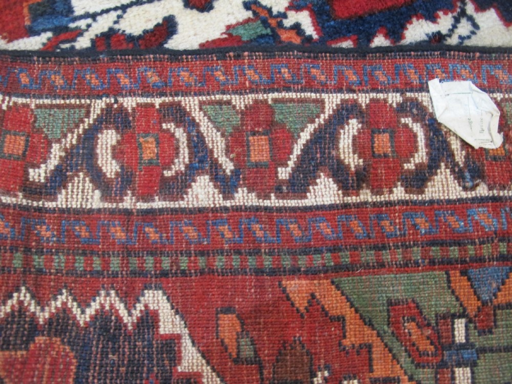 Enigmatic Persian Tribal Rug, Circa 1880, 2.09m x 1.34m View VI