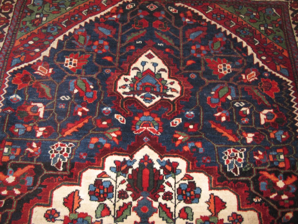 Enigmatic Persian Tribal Rug, Circa 1880, 2.09m x 1.34m View X