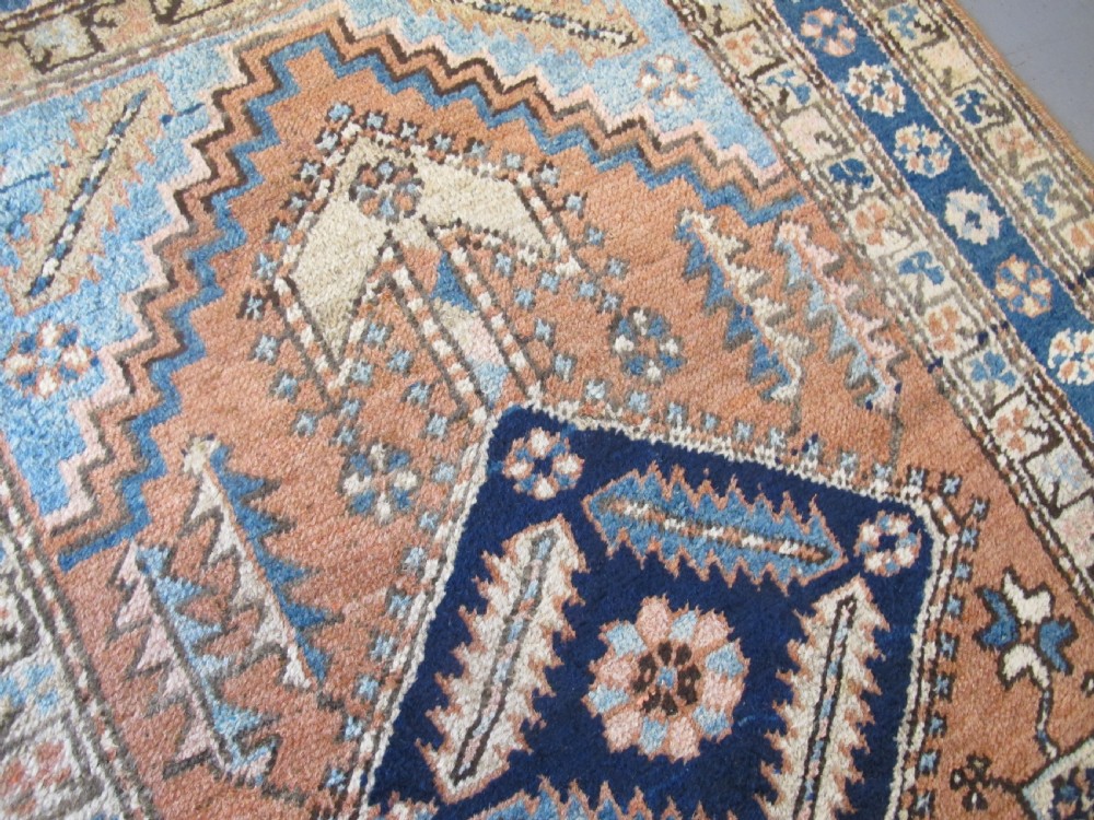 A Rare Pair of Heriz Rugs, Circa 1890, 1.78m x 0.97m each View IX