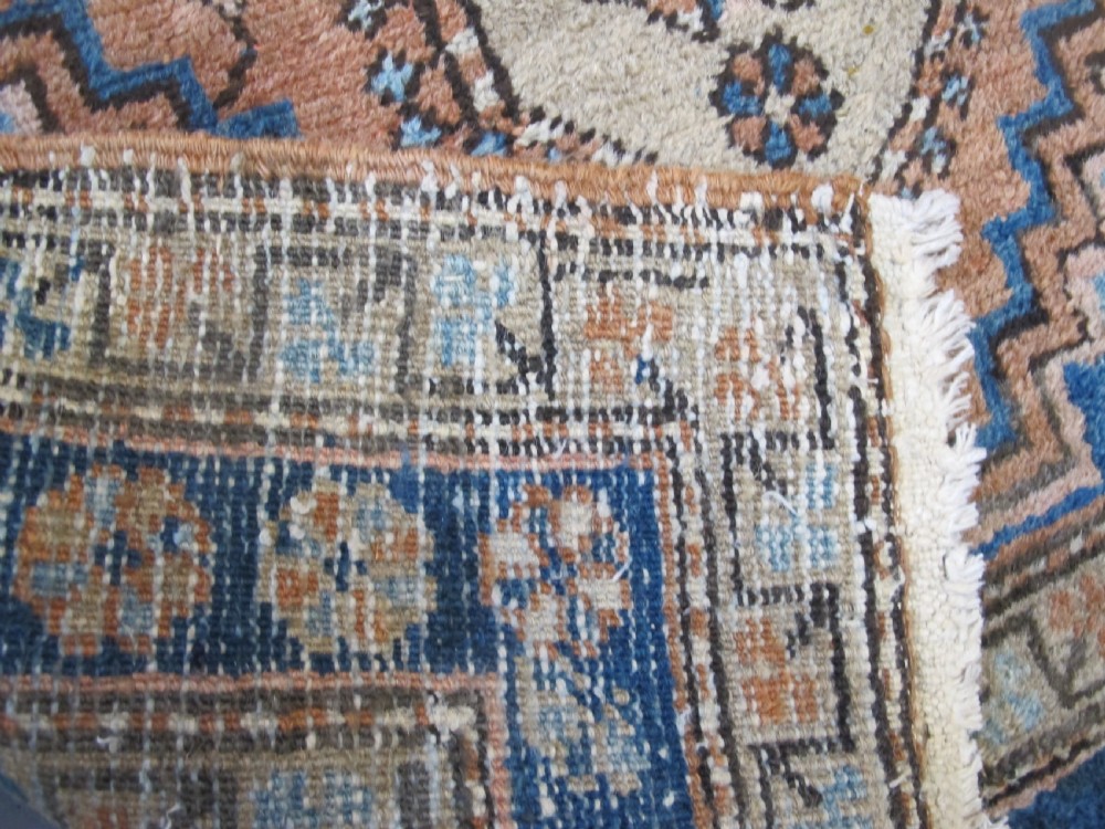 A Rare Pair of Heriz Rugs, Circa 1890, 1.78m x 0.97m each View X