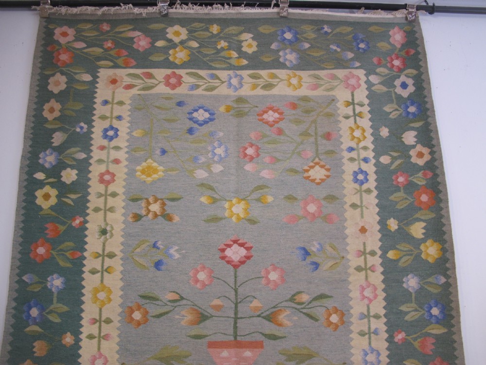 Fine East European Kilim, Early 20th century, 2.13m x 1.37m View II