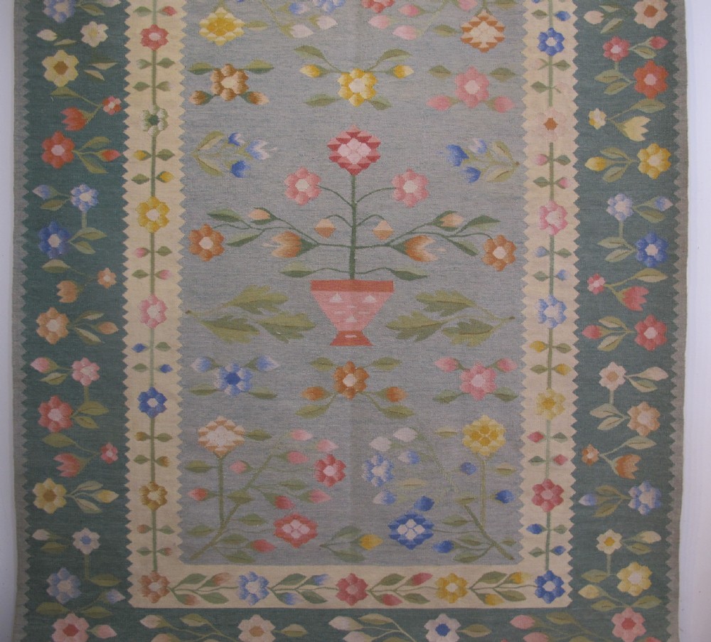 Fine East European Kilim, Early 20th century, 2.13m x 1.37m View III