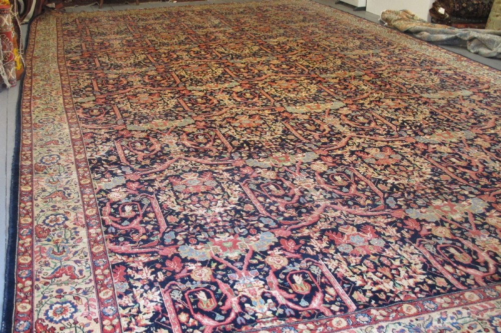 Palace-Size Persian Tabriz Carpet, Circa 1900, 6.43m x 3.78m