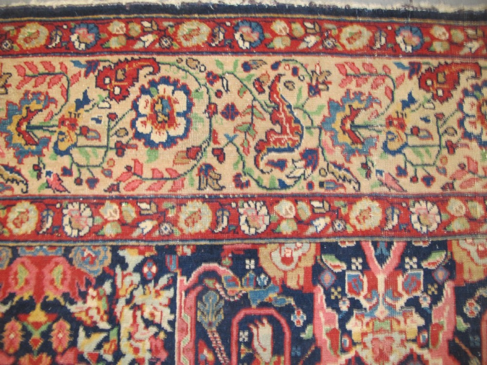Palace-Size Persian Tabriz Carpet, Circa 1900, 6.43m x 3.78m View IV