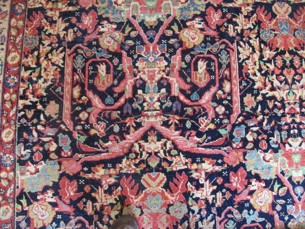 Palace-Size Persian Tabriz Carpet, Circa 1900, 6.43m x 3.78m View VII