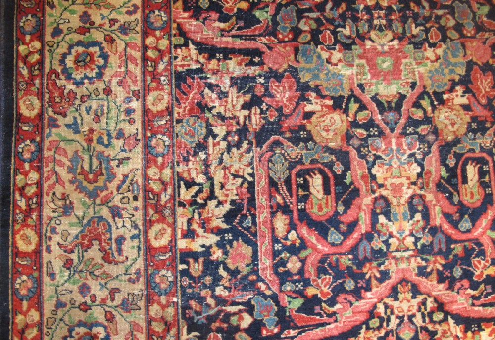 Palace-Size Persian Tabriz Carpet, Circa 1900, 6.43m x 3.78m View VIII