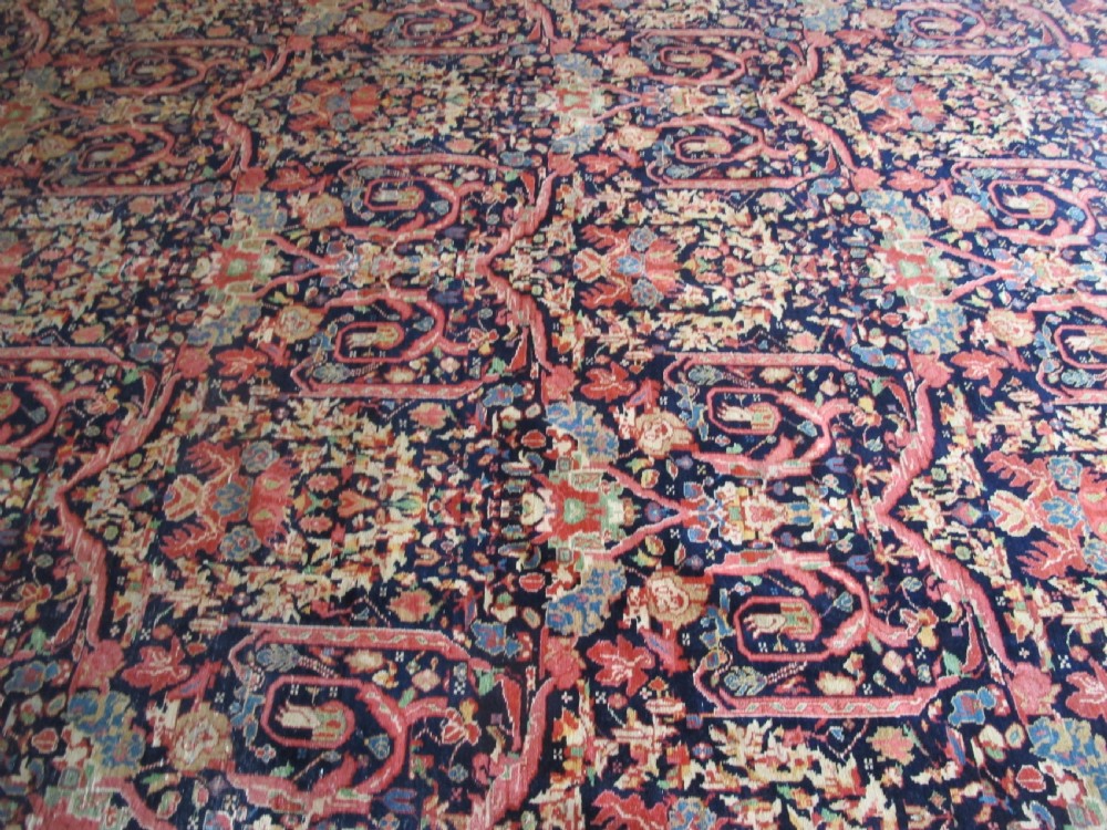 Palace-Size Persian Tabriz Carpet, Circa 1900, 6.43m x 3.78m View IX