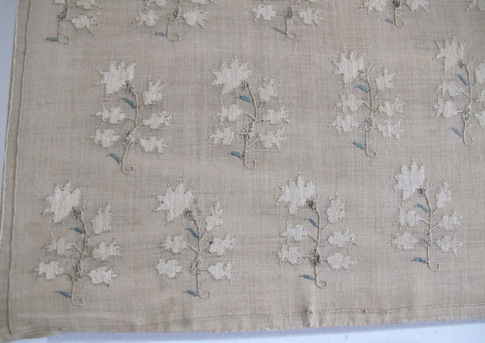 Early 19th Century Silk and and Metal Thread Ottoman Embroidery, 1.23m x 1.09m View IV