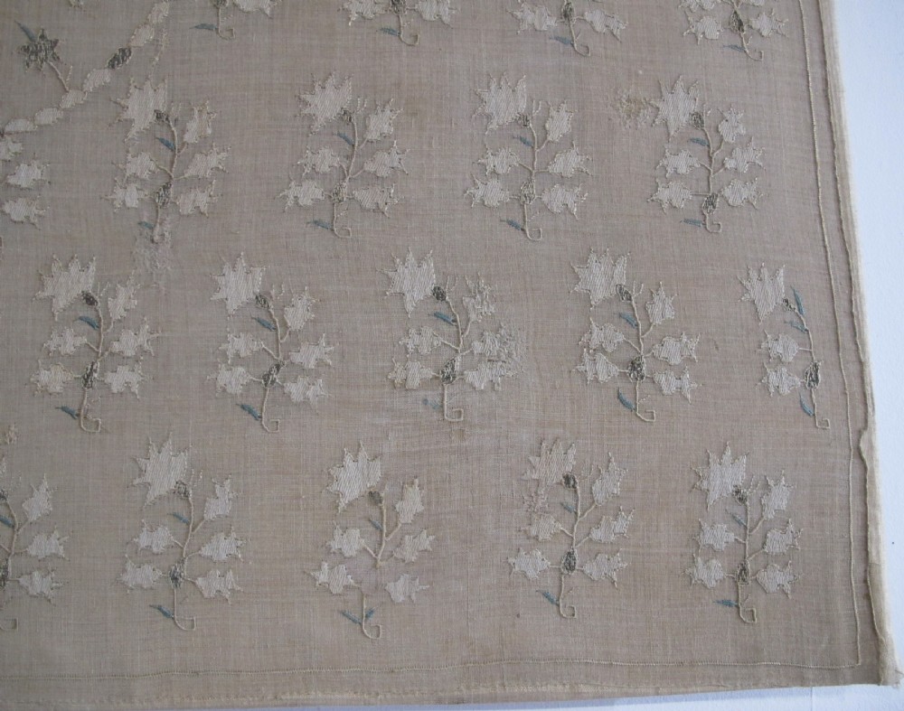 Early 19th Century Silk and and Metal Thread Ottoman Embroidery, 1.23m x 1.09m View V