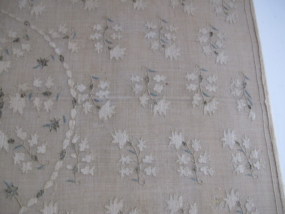 Early 19th Century Silk and and Metal Thread Ottoman Embroidery, 1.23m x 1.09m View VI