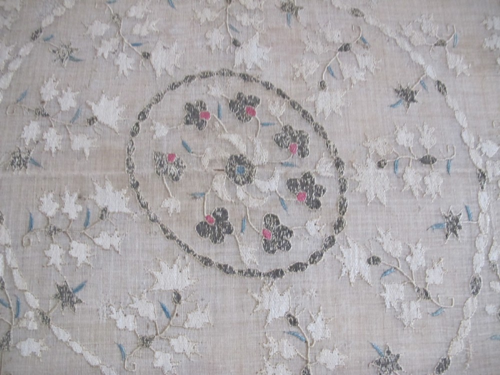 Early 19th Century Silk and and Metal Thread Ottoman Embroidery, 1.23m x 1.09m View VIII