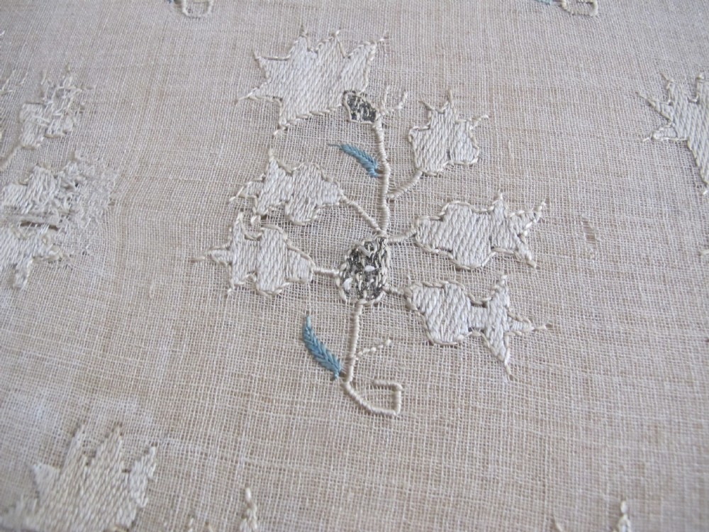 Early 19th Century Silk and and Metal Thread Ottoman Embroidery, 1.23m x 1.09m View X