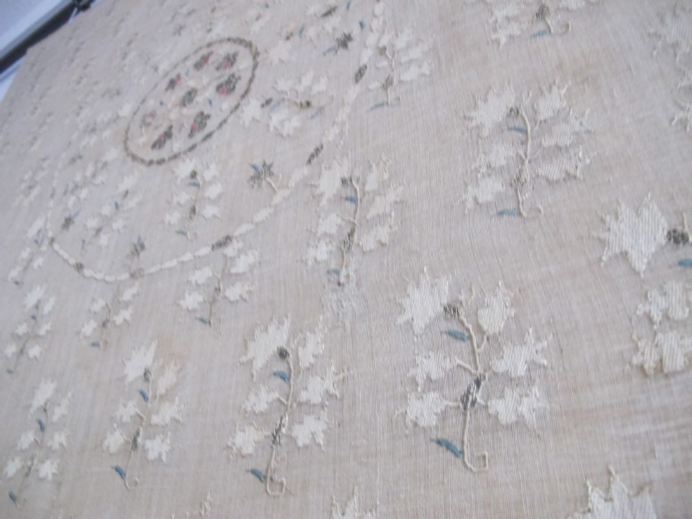 Early 19th Century Silk and and Metal Thread Ottoman Embroidery, 1.23m x 1.09m View XIII