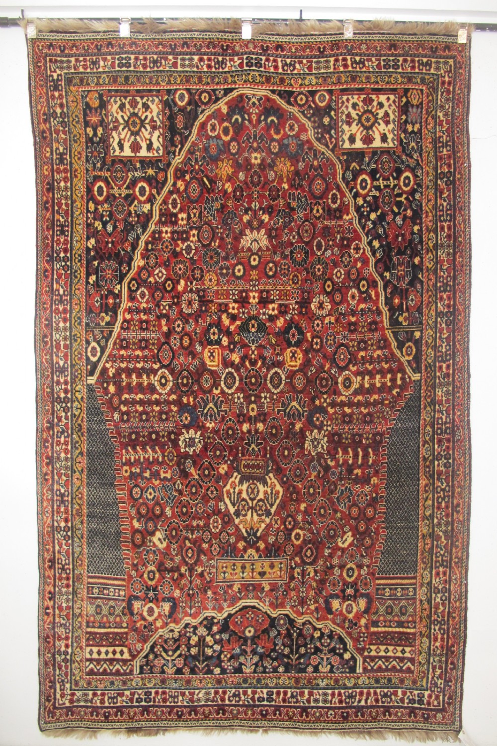 Qashquli Rug With Millefleurs Design, Circa 1920, 2,56m x 1.59m