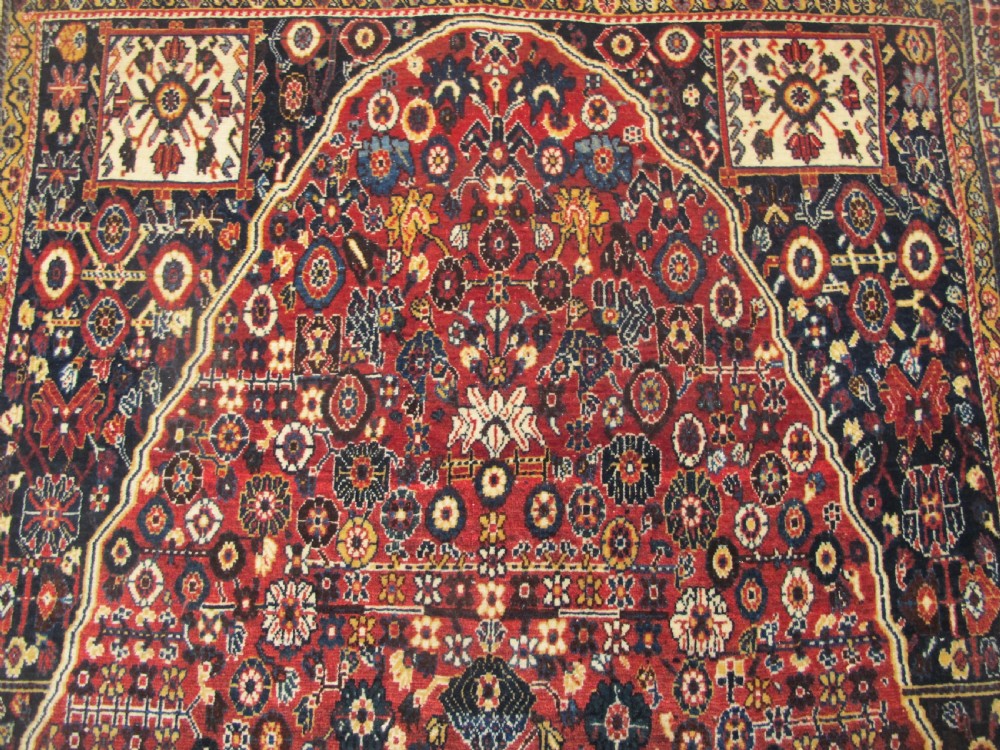 Qashquli Rug With Millefleurs Design, Circa 1920, 2,56m x 1.59m View III