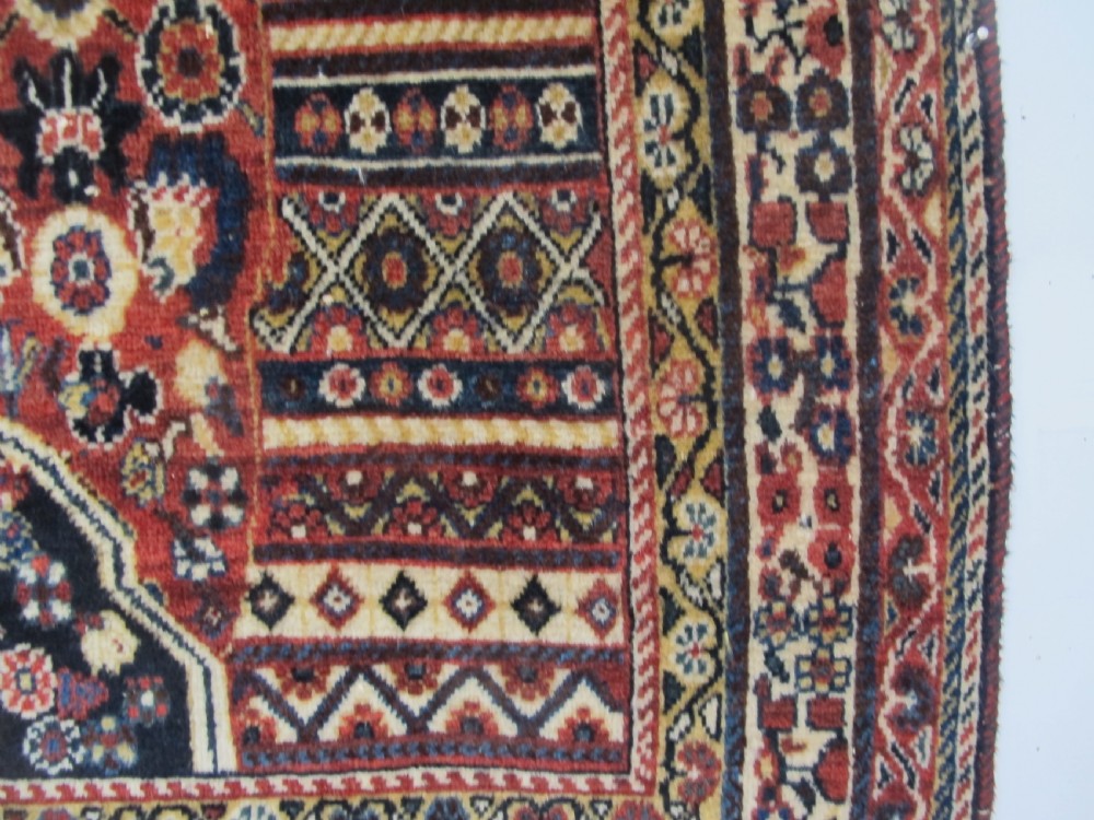 Qashquli Rug With Millefleurs Design, Circa 1920, 2,56m x 1.59m View VII
