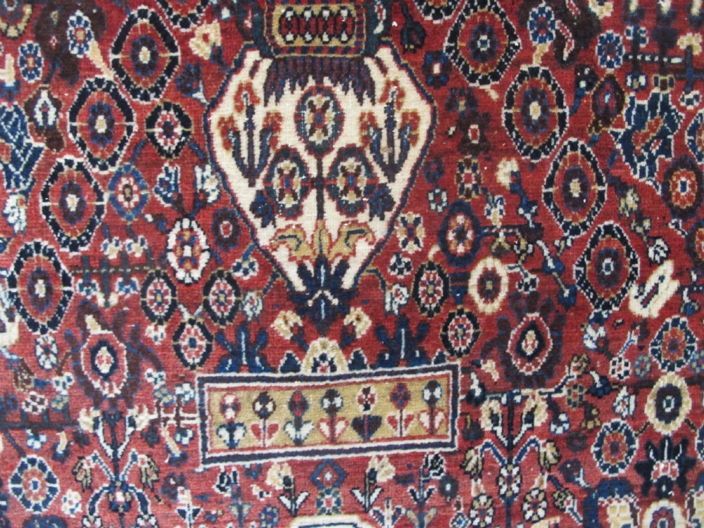 Qashquli Rug With Millefleurs Design, Circa 1920, 2,56m x 1.59m View VIII