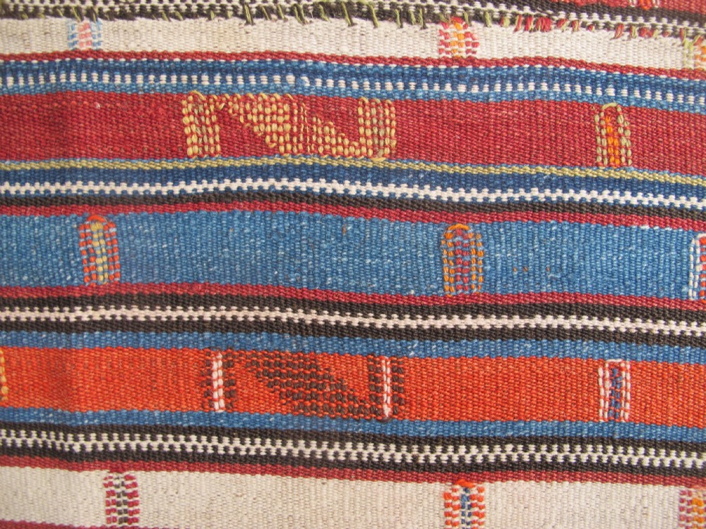 Fine Shahsavan Jajim, North-West Persia, Circa 1900, 1.94m x 1.95m View VII
