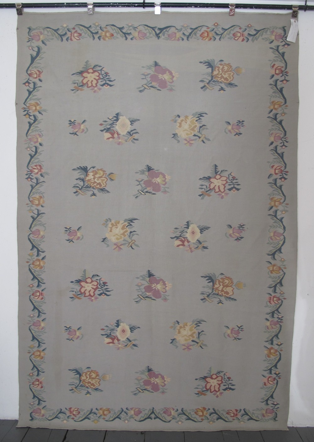 Pale Balkan Kilim, Circa 1910, 2.72m x 1.79m
