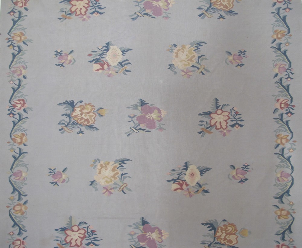 Pale Balkan Kilim, Circa 1910, 2.72m x 1.79m View II