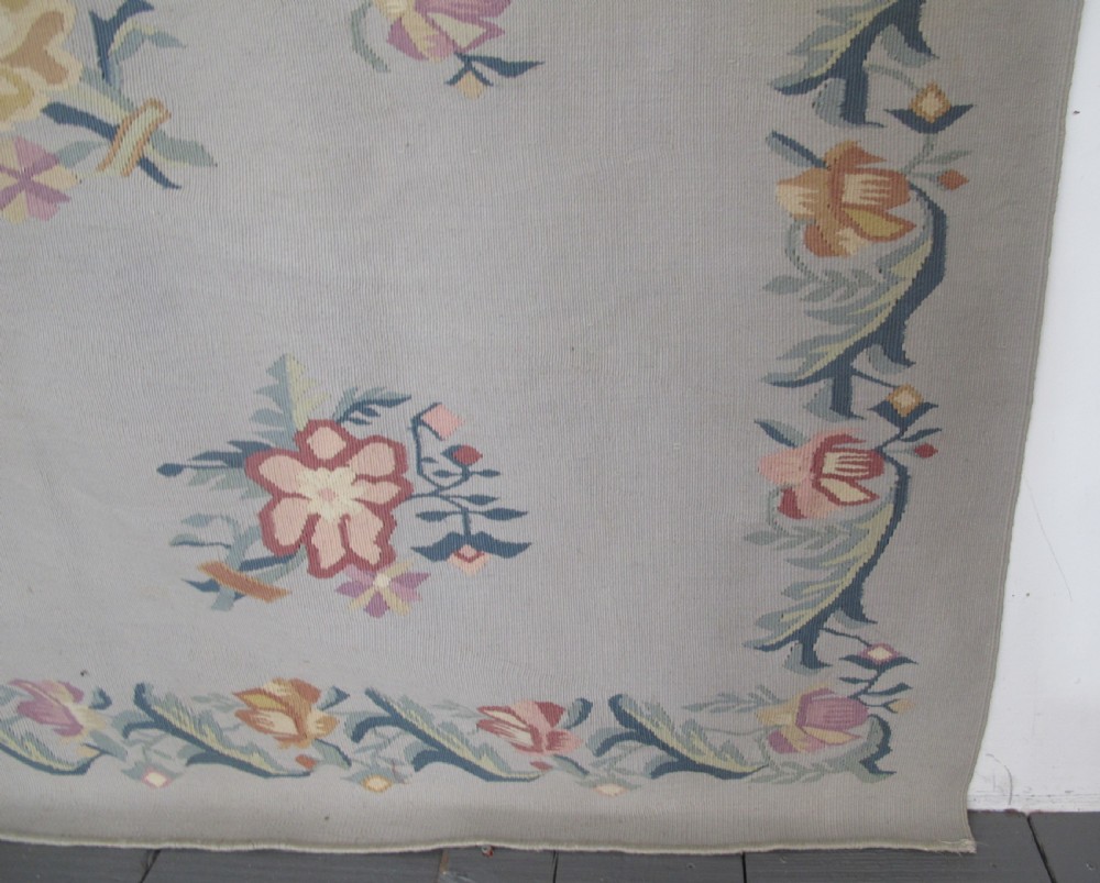 Pale Balkan Kilim, Circa 1910, 2.72m x 1.79m View IX