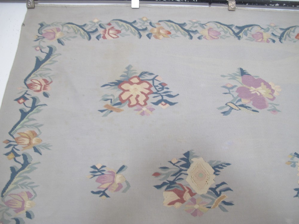 Pale Balkan Kilim, Circa 1910, 2.72m x 1.79m View X