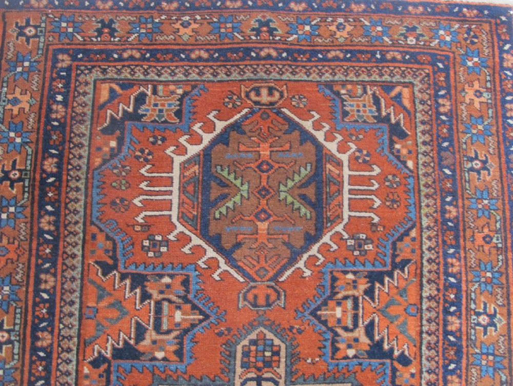 Heriz Rug, Circa 1890, 1.52m x 1.01m View IV