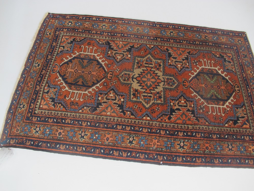 Heriz Rug, Circa 1890, 1.52m x 1.01m View XI