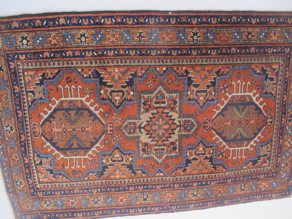 Heriz Rug, Circa 1890, 1.52m x 1.01m View XII