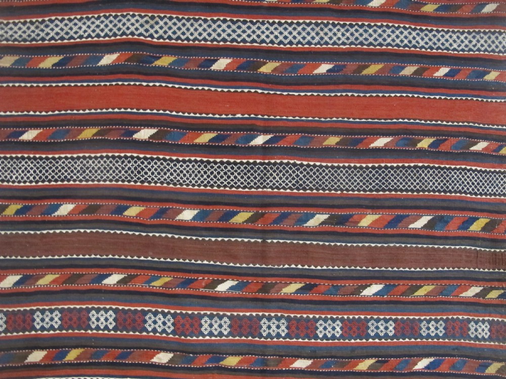 Shahsavan Kilim, Azerbaijan, Circa 1880, 1.77m x 1.46m View II
