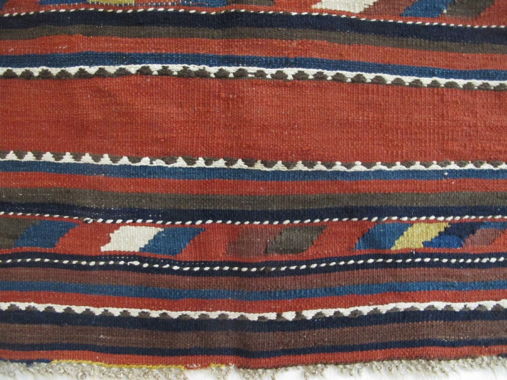 Shahsavan Kilim, Azerbaijan, Circa 1880, 1.77m x 1.46m View IV