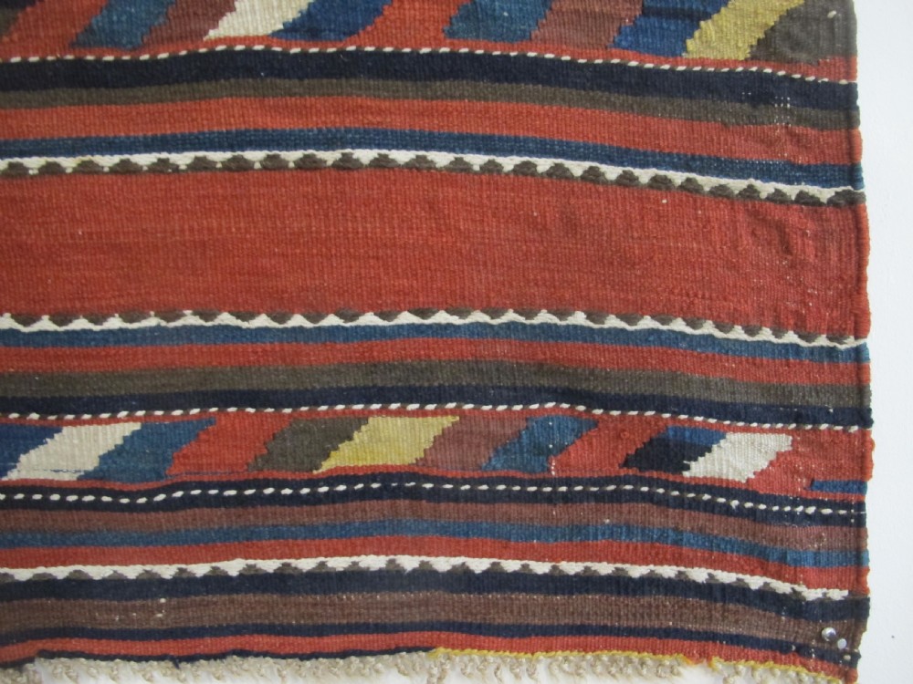 Shahsavan Kilim, Azerbaijan, Circa 1880, 1.77m x 1.46m View V