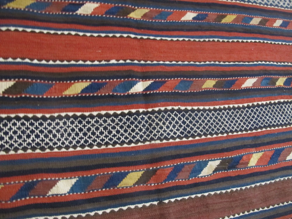Shahsavan Kilim, Azerbaijan, Circa 1880, 1.77m x 1.46m View XI