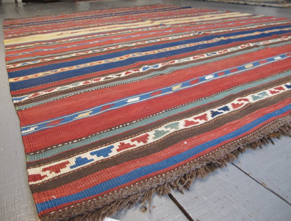 Shahsavan Kilim, Caucasus, Circa 1890, 2.36m x 1.75m View II