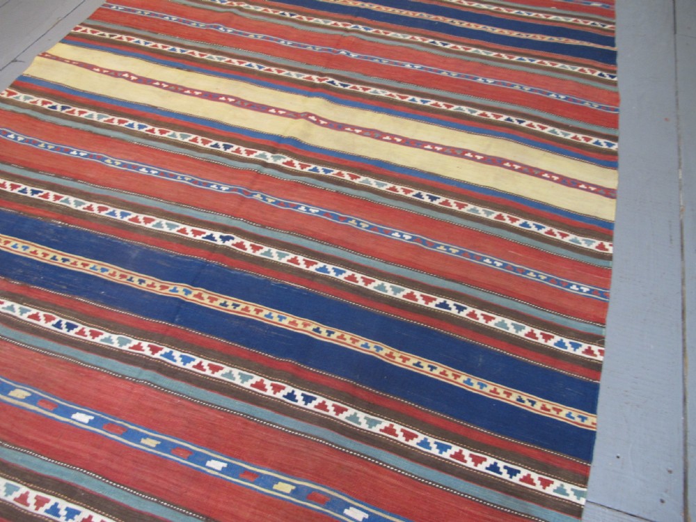 Shahsavan Kilim, Caucasus, Circa 1890, 2.36m x 1.75m View V