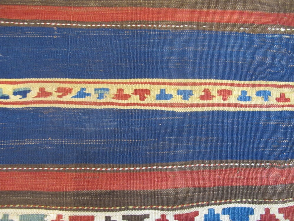Shahsavan Kilim, Caucasus, Circa 1890, 2.36m x 1.75m View VII