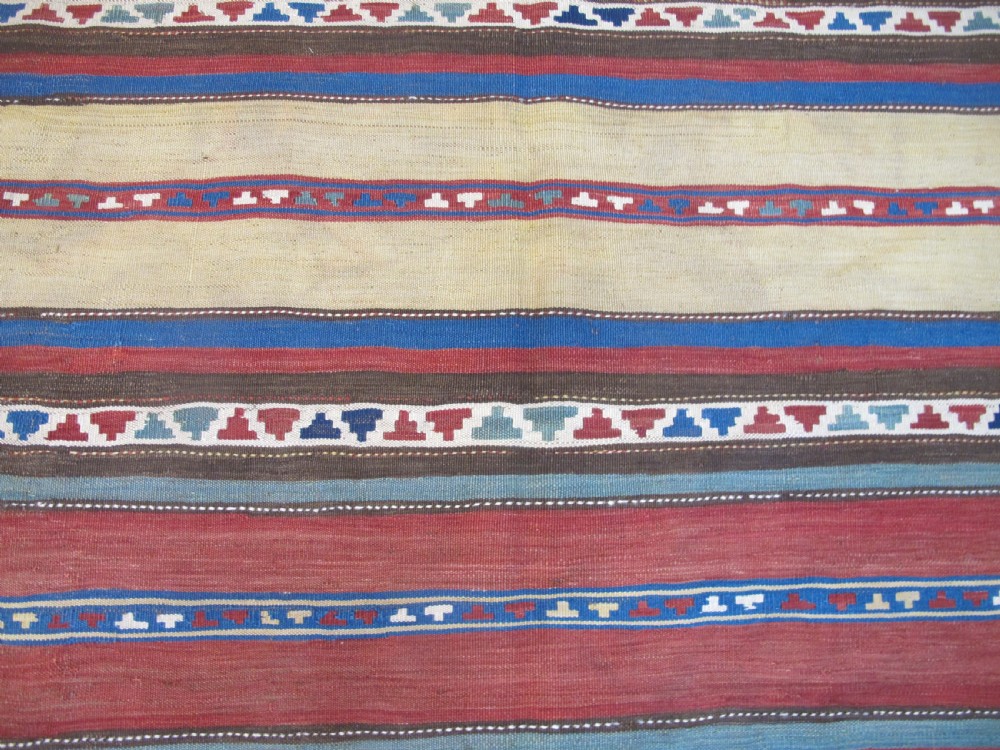 Shahsavan Kilim, Caucasus, Circa 1890, 2.36m x 1.75m View VIII