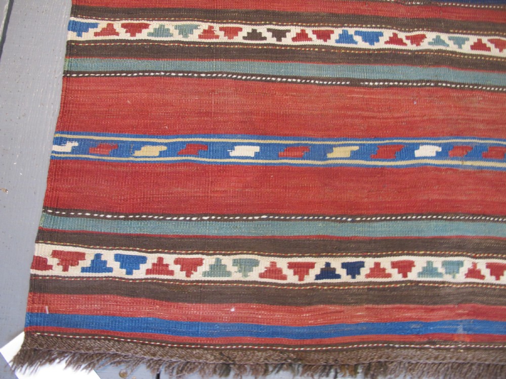 Shahsavan Kilim, Caucasus, Circa 1890, 2.36m x 1.75m View XI