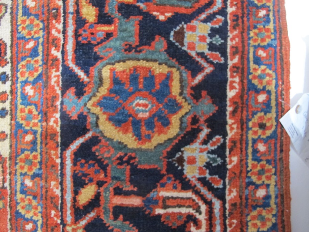 Colourful Heriz Carpet, Circa 1900, 3.28m x 2.48m View VIII