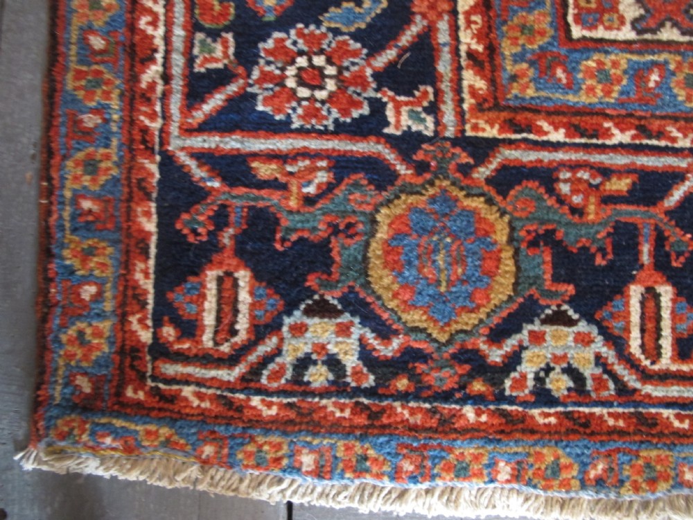 Colourful Heriz Carpet, Circa 1900, 3.28m x 2.48m View X