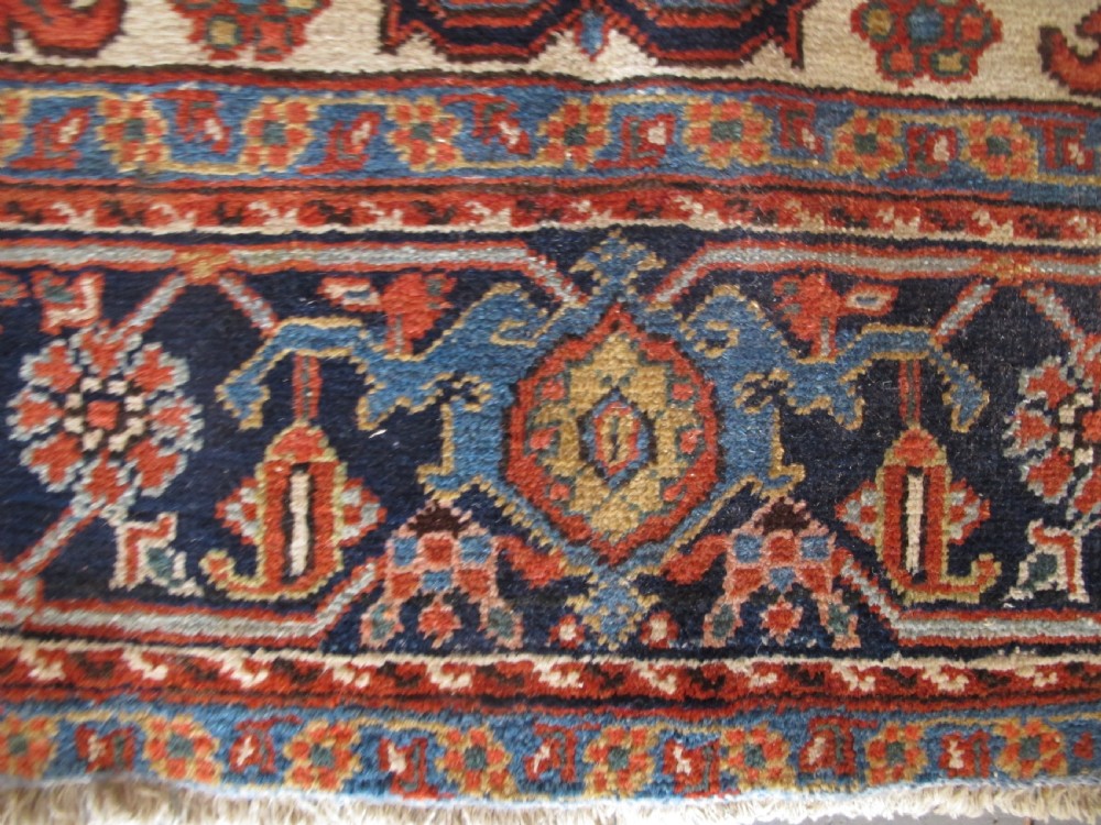 Colourful Heriz Carpet, Circa 1900, 3.28m x 2.48m View XI