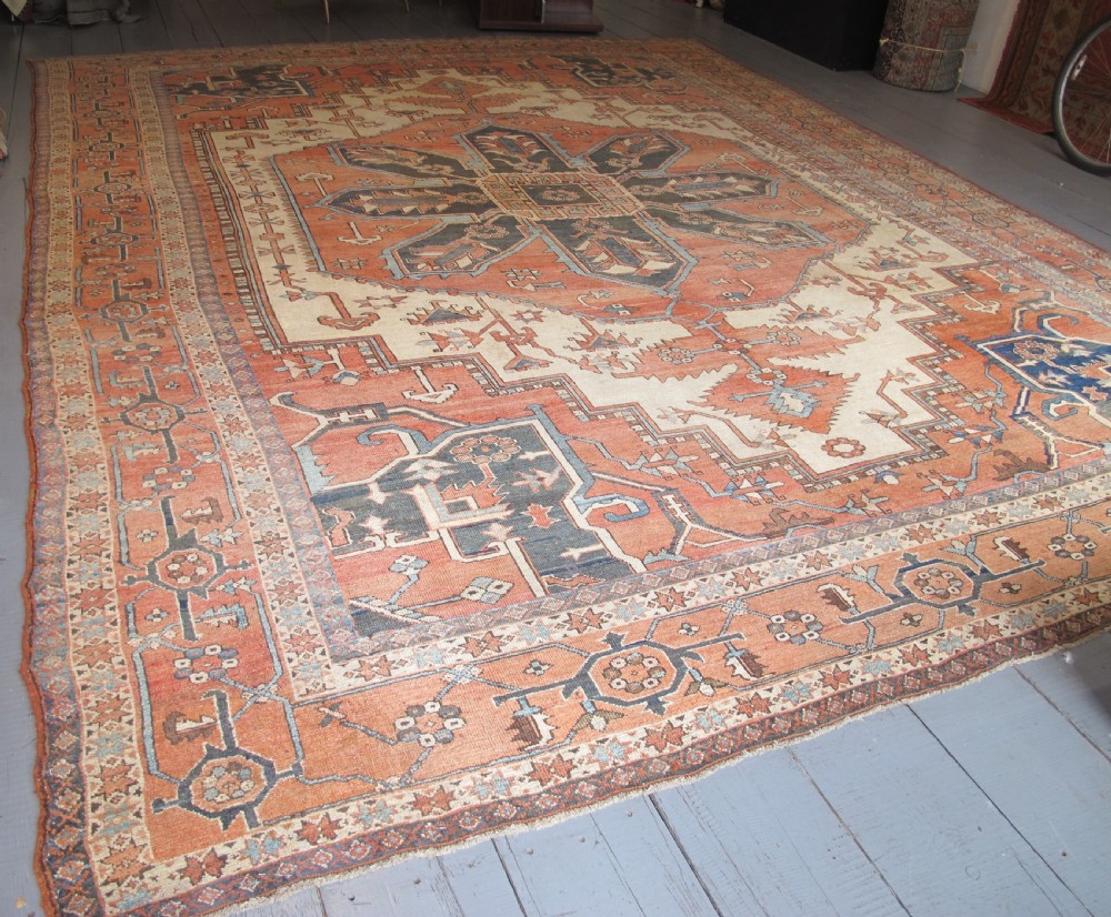 Magnificent Serapi Carpet, North-West Persia, Circa 1880, 4.70m x 3.52m View II