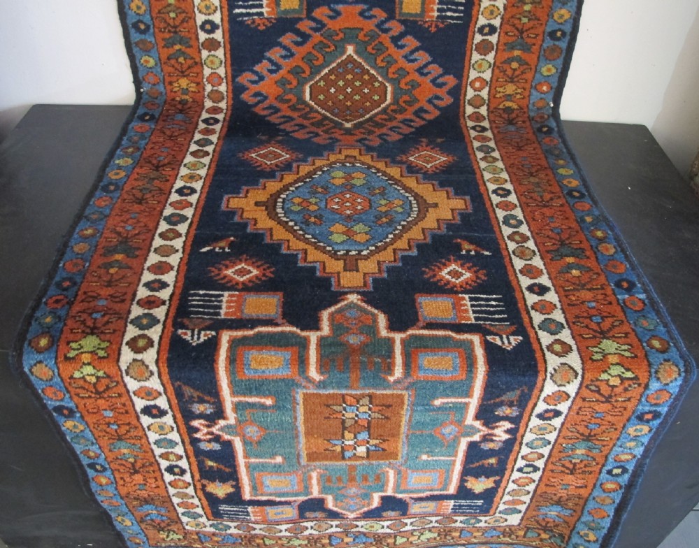 North-West Persian Runner, Circa 1880, 3.18m x 0.81m View III