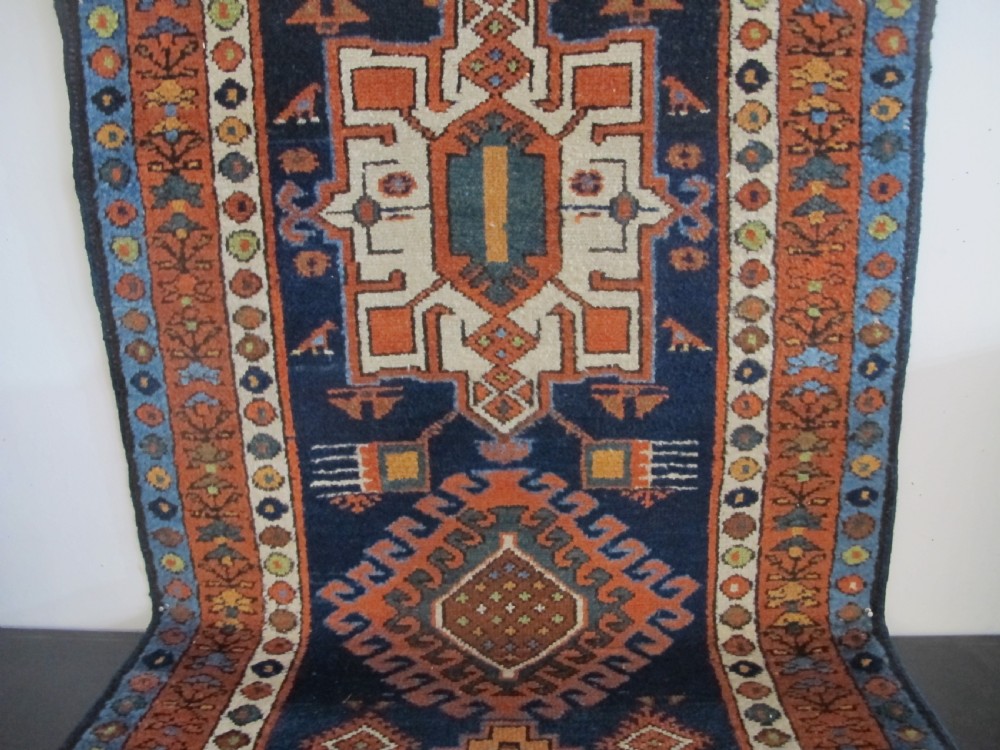 North-West Persian Runner, Circa 1880, 3.18m x 0.81m View IV