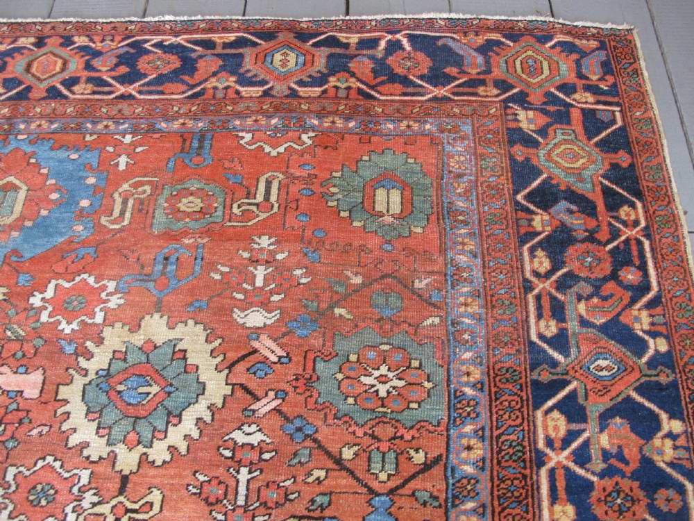 Exceptional Heriz Carpet, North-West Persia, Circa 1880, 3.71m x 2.85m View VIII