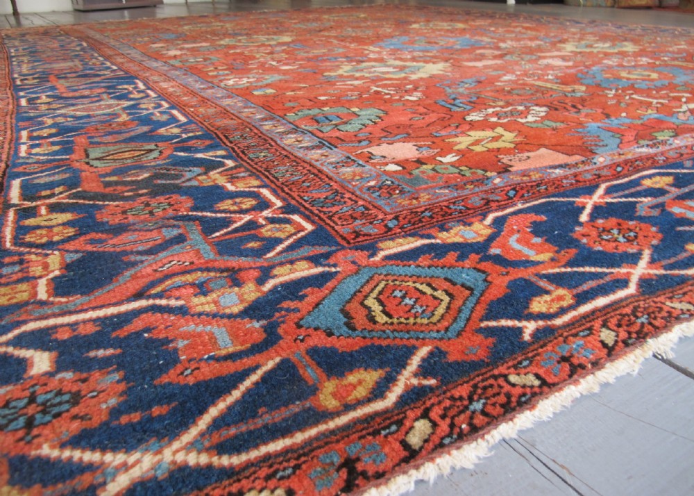 Exceptional Heriz Carpet, North-West Persia, Circa 1880, 3.71m x 2.85m View X