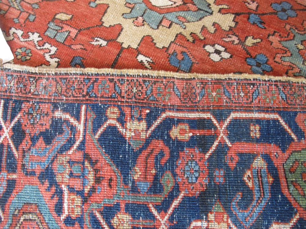 Exceptional Heriz Carpet, North-West Persia, Circa 1880, 3.71m x 2.85m View XI
