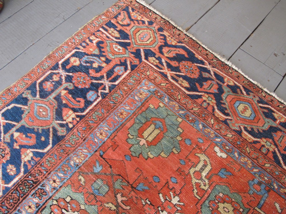 Exceptional Heriz Carpet, North-West Persia, Circa 1880, 3.71m x 2.85m View XII